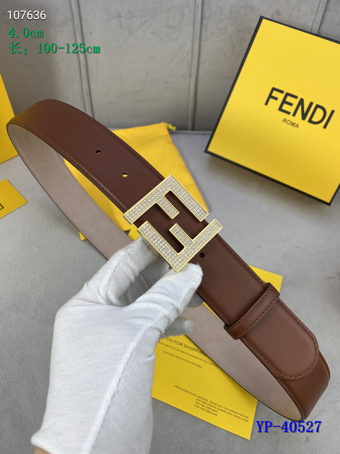 Fendi Belts 4.0cm Width 003